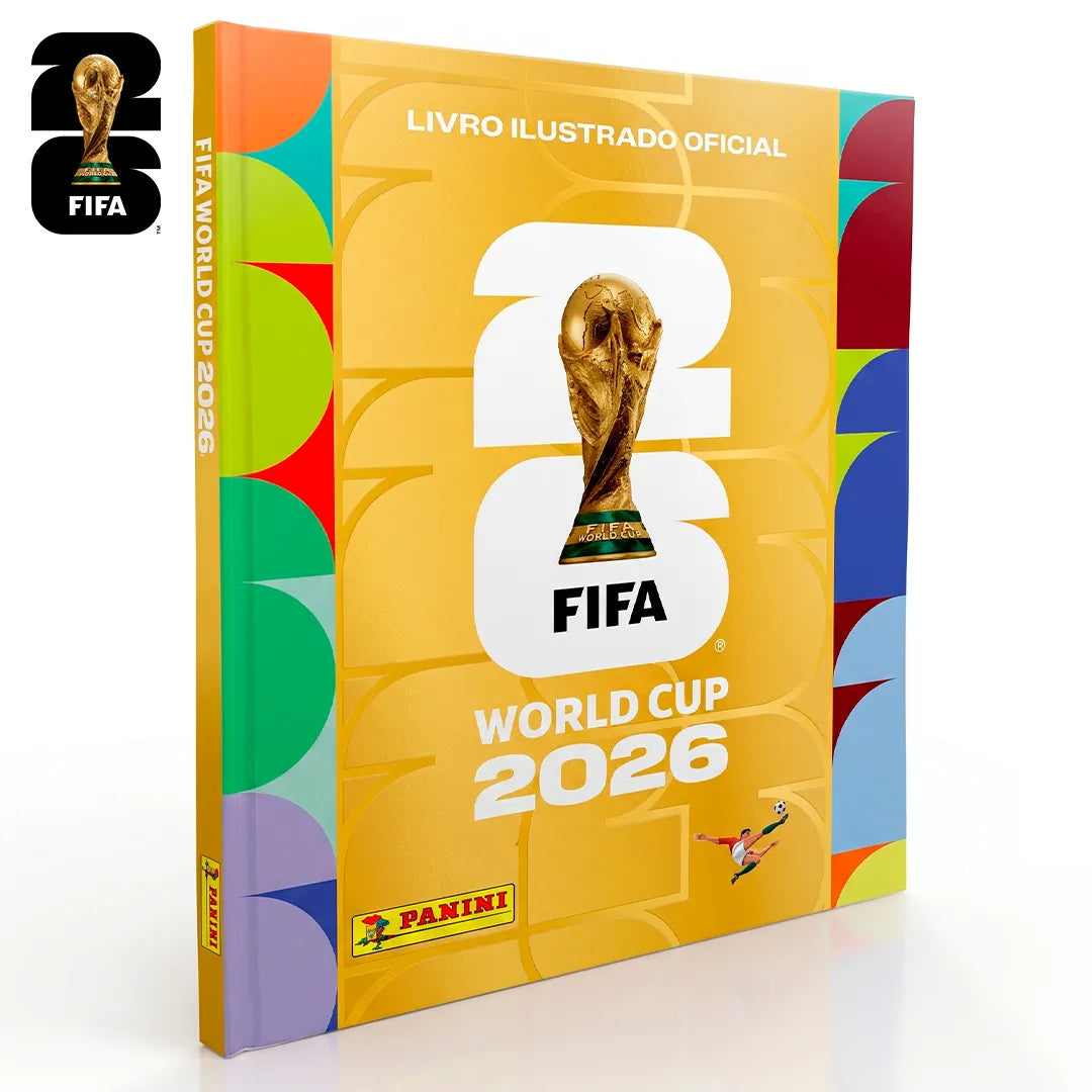 Kit 24x Envelopes com Álbum Oficial FIFA World Cup 2026™
