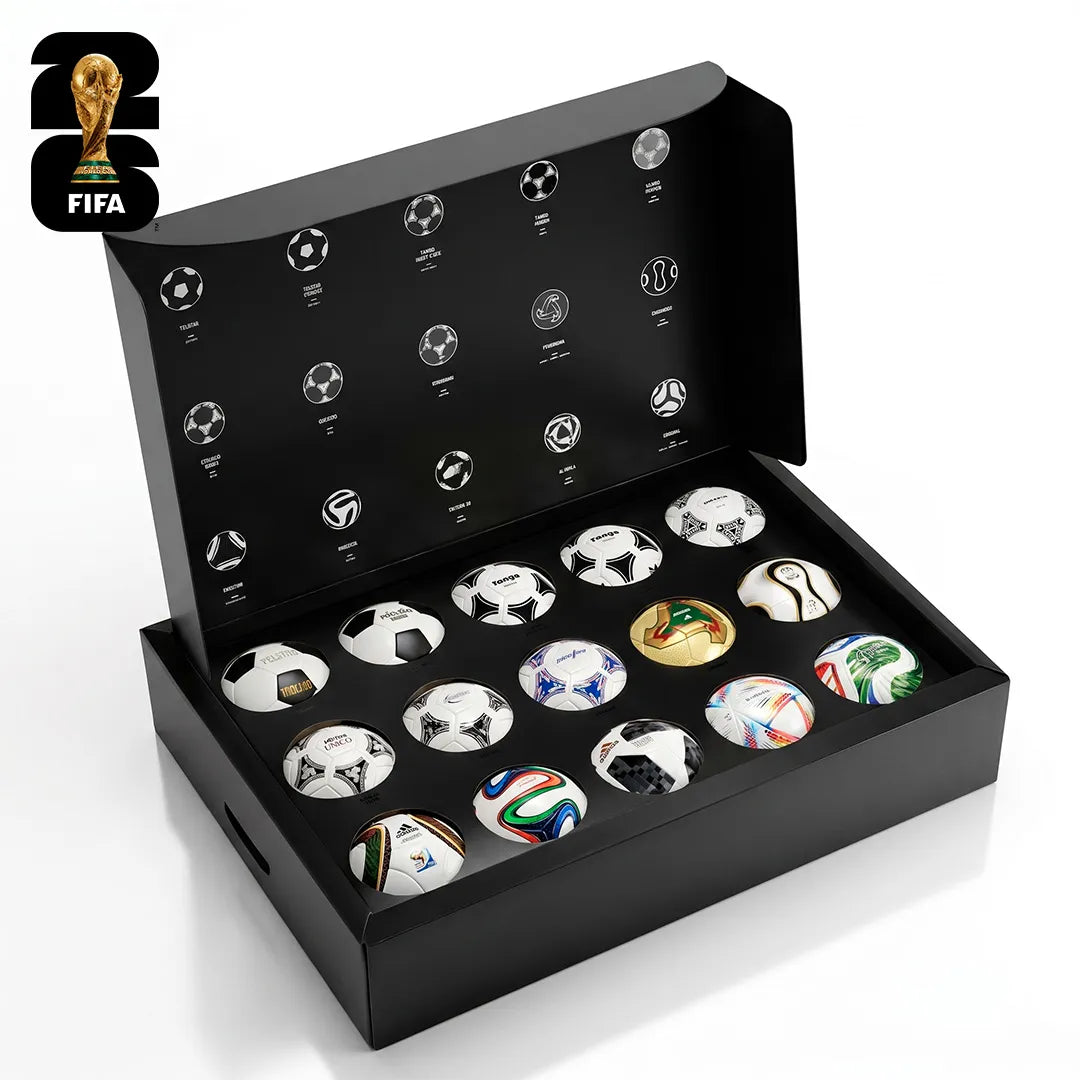 Set Histórico de Mini Bolas Adidas Oficial FIFA World Cup 2026