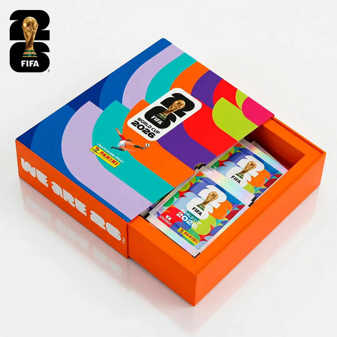 Box Premium Álbum Capa Dura + 10 Envelopes de Figurinhas