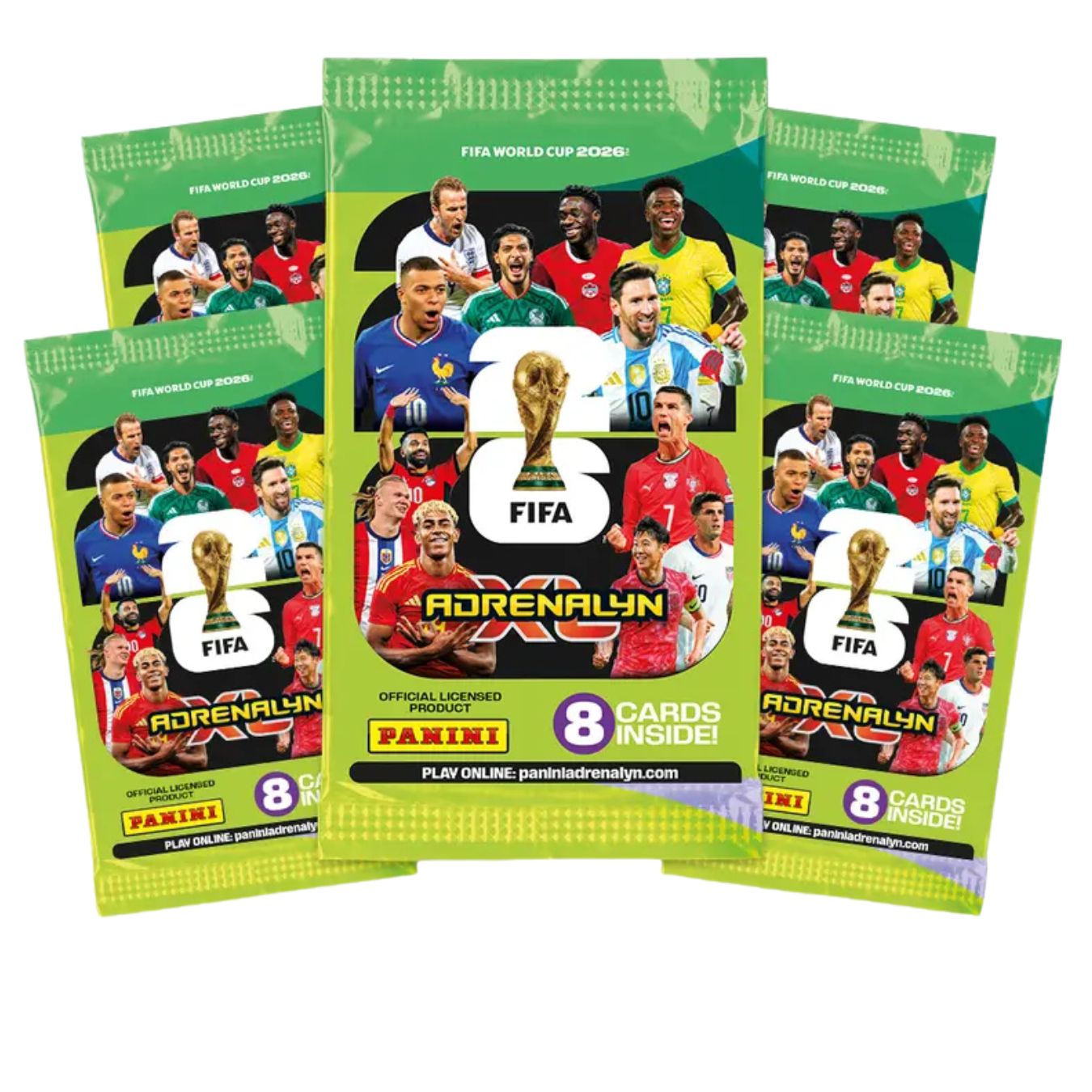 Cards Adrenalyn XL Copa do Mundo 2026 Pack + 30 Envelopes