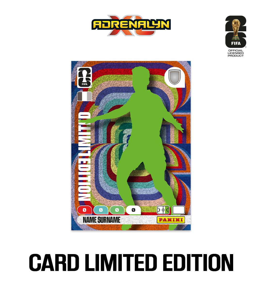 FIFA WORLD CUP 2026™ ADRENALYN XL™ - Kit Envelope Trading Card Game + LATA CLASSIC TIN