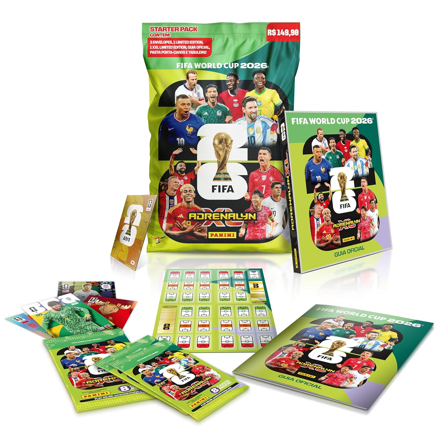 FIFA WORLD CUP 2026™ ADRENALYN XL™ - Trading Card Game STARTER PACK