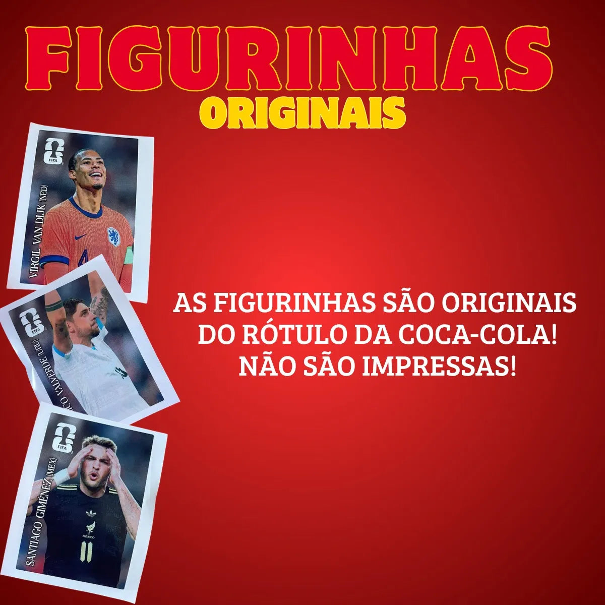 Kit Completo Figurinha Copa Do Mundo 2026 Coca Cola Original