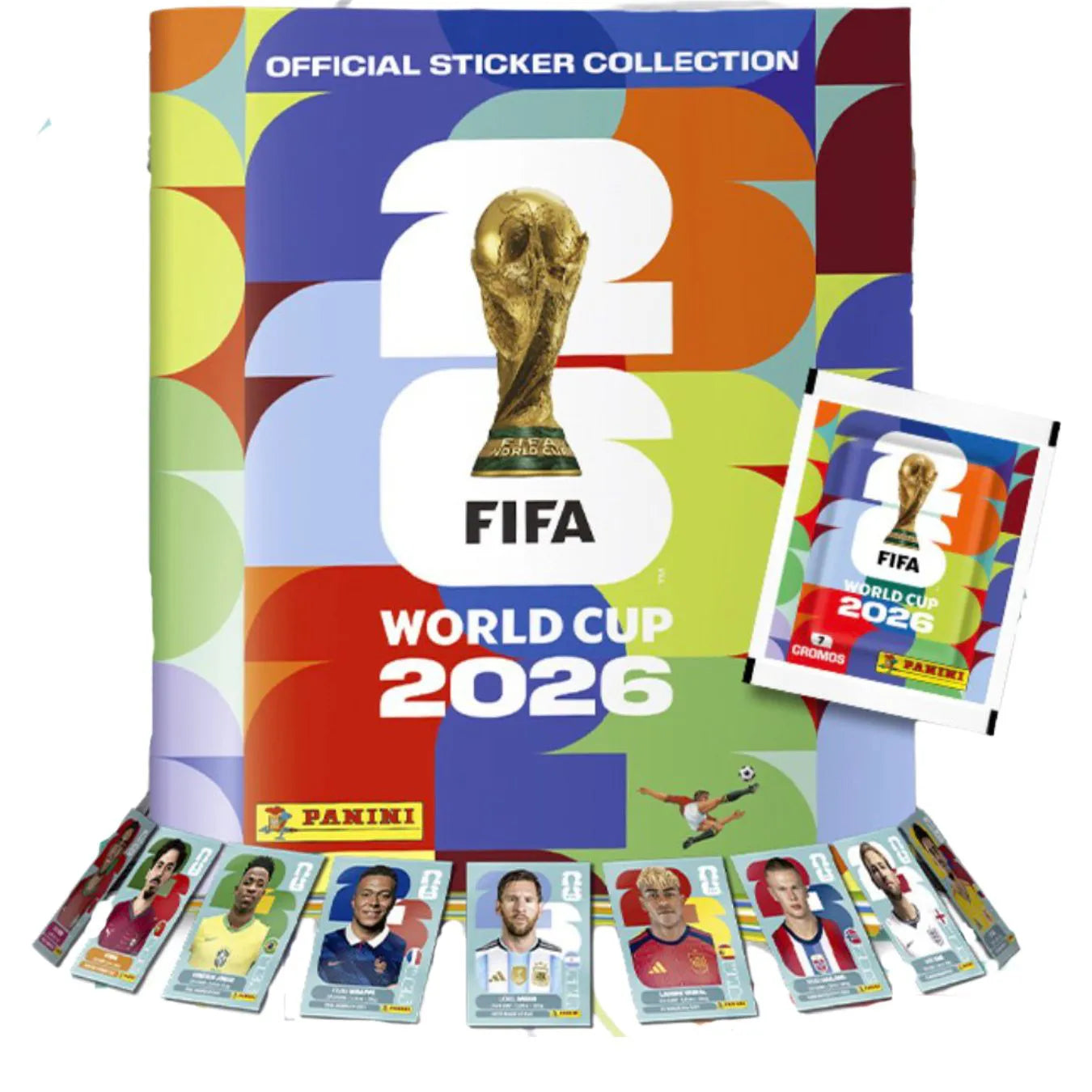 Album Copa do Mundo 2026 Kit Completo [980 Figurinhas+Extra Sticker]